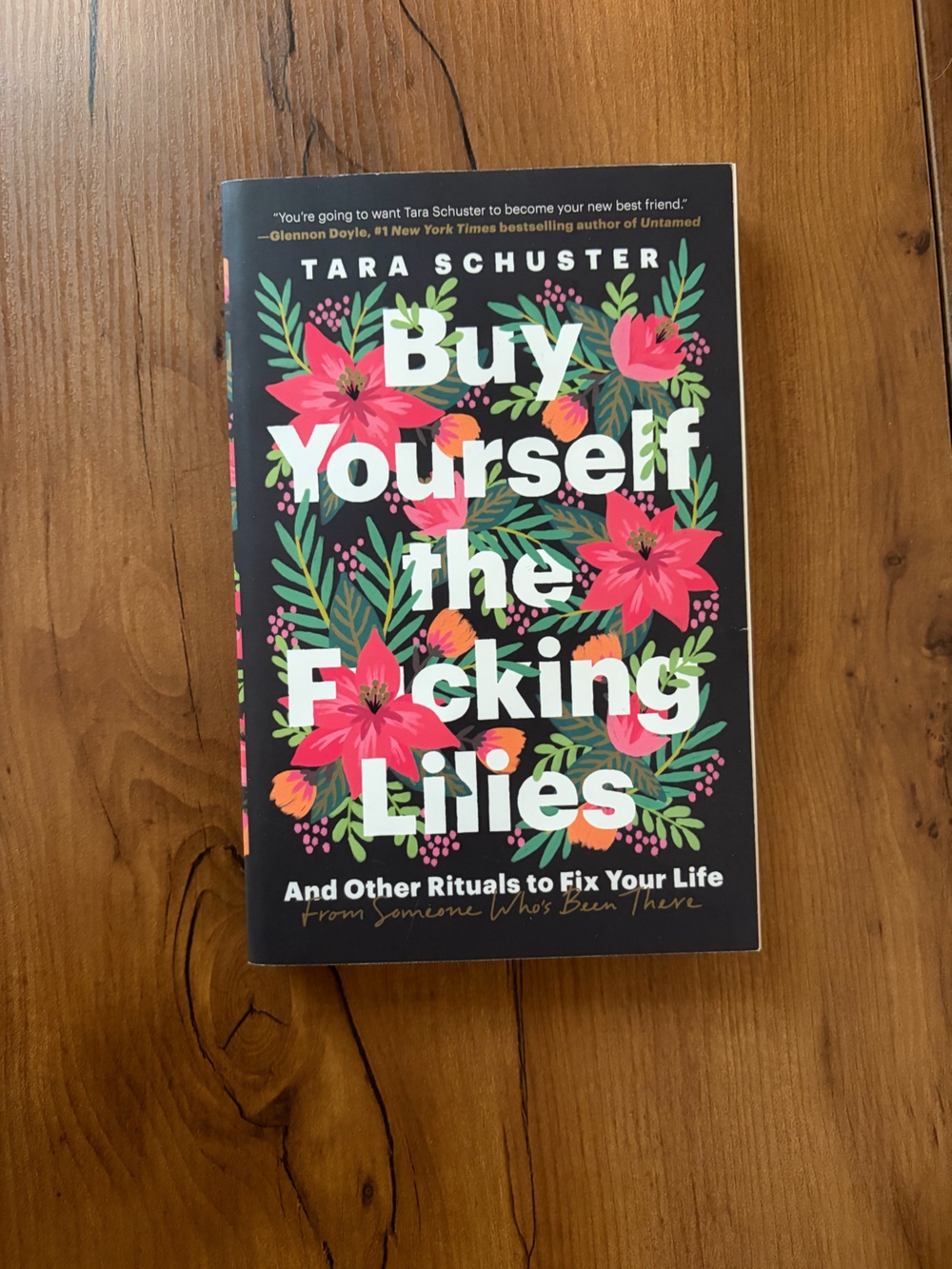 Buy Yourself The F*cking Flowers - Floral Paperback Book by Tara schuster